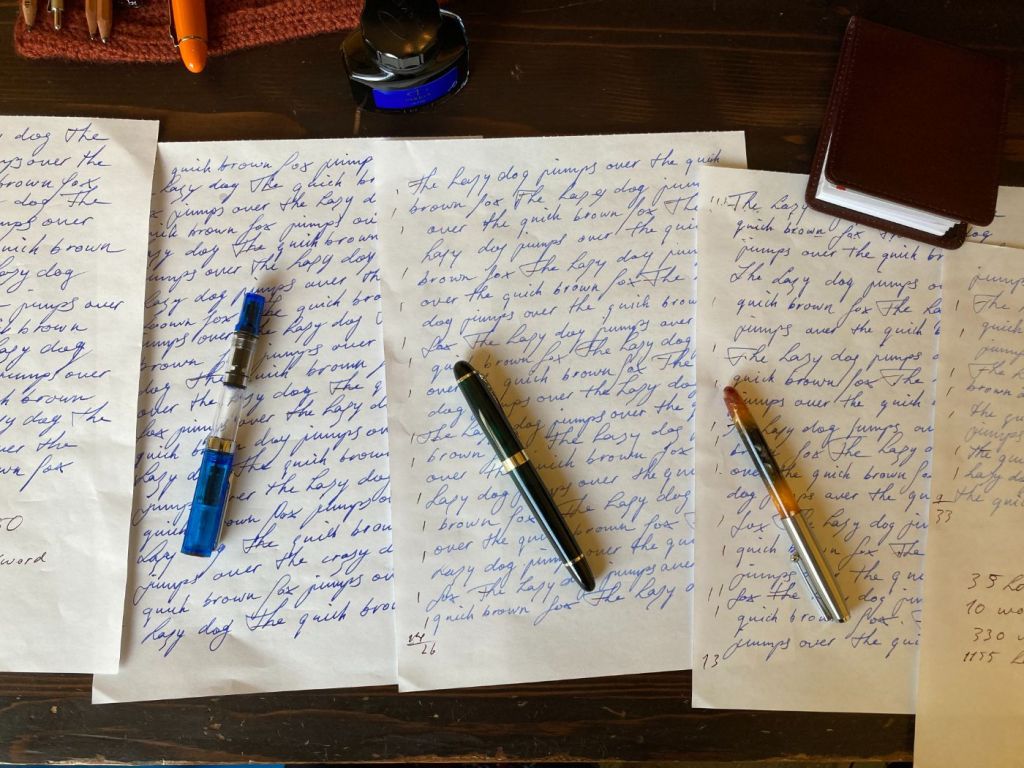 How Long Will 50ml Of Ink Last 3 Different Nibs One Pen Show