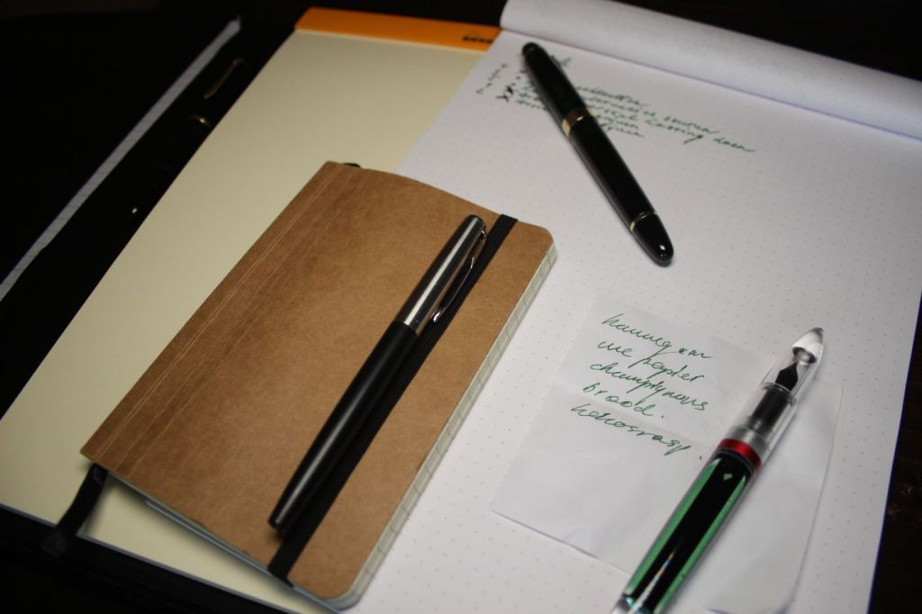 How to choose the best type of paper for fountain pens.