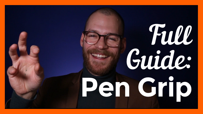 How to hold a fountain Pen correctly & write neatly – YSTUDIO